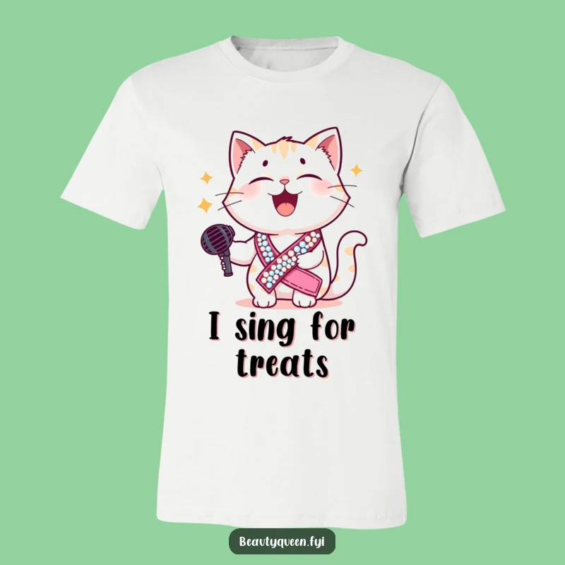 Funny Cat Diva T-Shirt: Giggles & Glamour Star Cat Tee Funny Gift