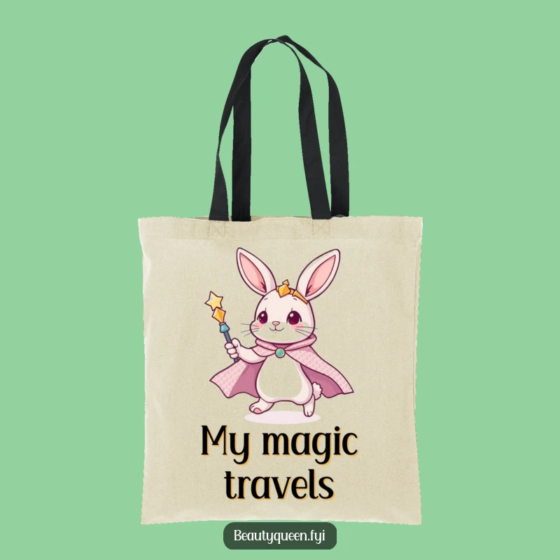 Funny Bunny Tote Bag - Carry Magic with Hoppy Style, Gift!